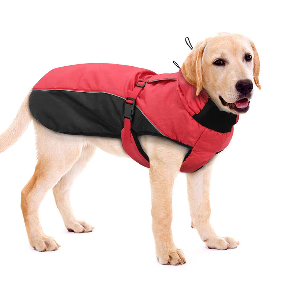 Waterproof Reflective Coat for Large Dogs