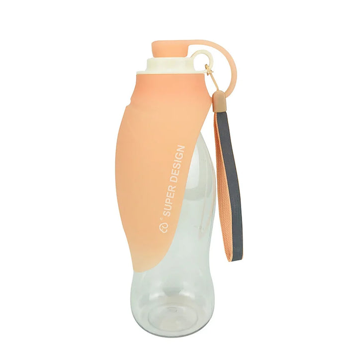 Portable Dog Water Bottle with Bowl