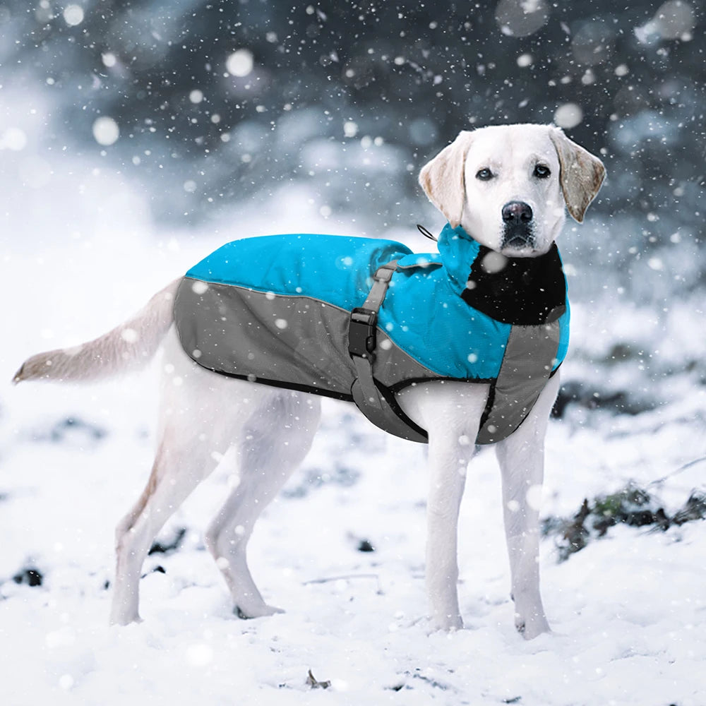 Waterproof Reflective Coat for Large Dogs