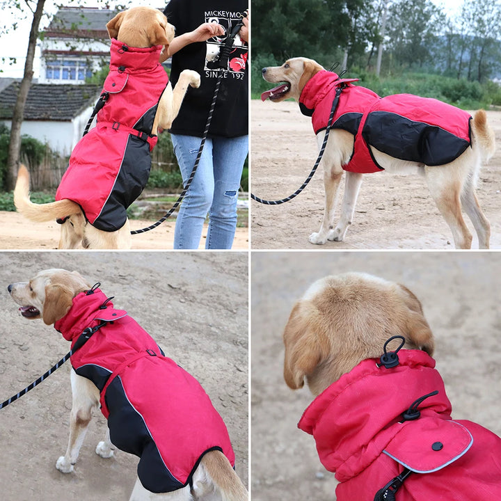 Waterproof Reflective Coat for Large Dogs