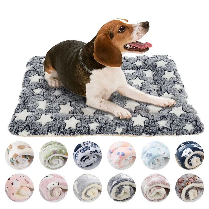 Flannel Pet Sleeping Mat Cushion