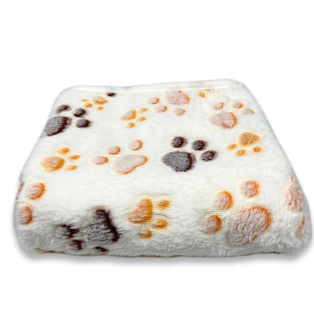 Soft Fluffy Pet Blanket Winter Warm Dog Blanket Cute Pet Bed Sheet Warm and Comfortable Cat and Dog Cushion Blanket Pet Supplies