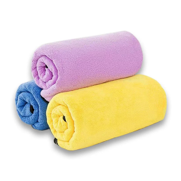 Quick-Dry Soft Pet Bath Towel