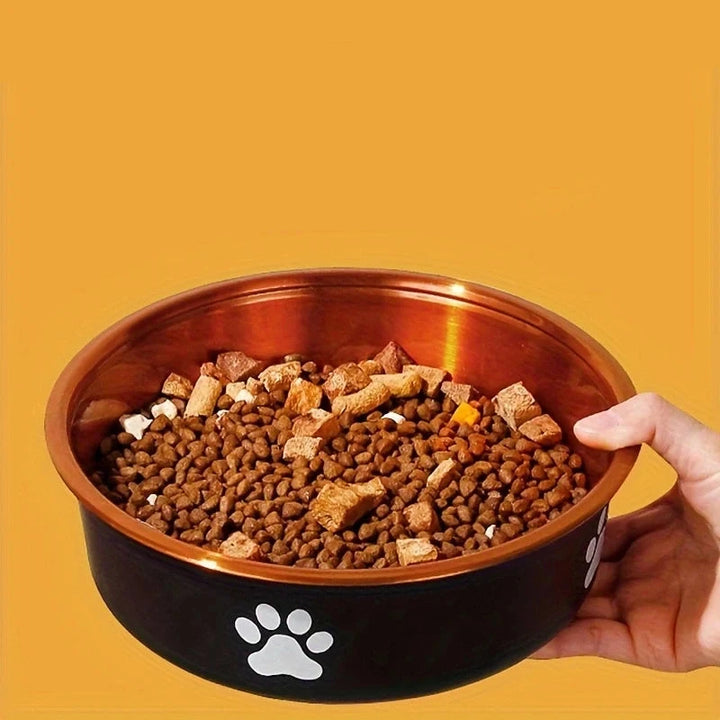 Anti-Slip Stainless Steel Dog Bowls