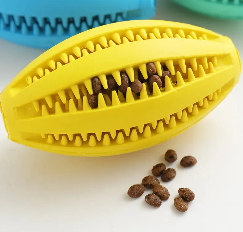 Durable Rubber Dog Chew Snack Ball