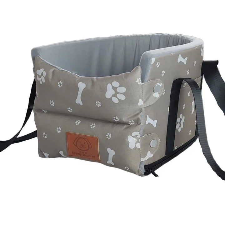 Portable Dog Car Seat Bed Carrier