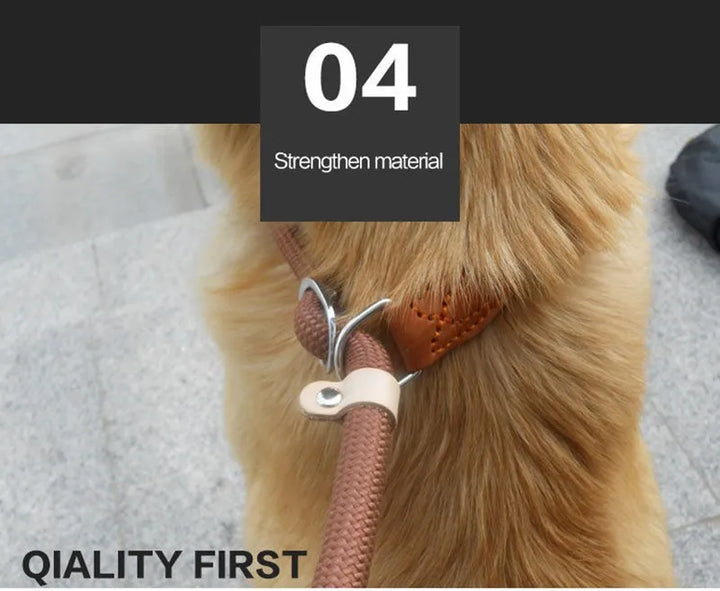 Heavy Duty Braided Dog Leash Rope