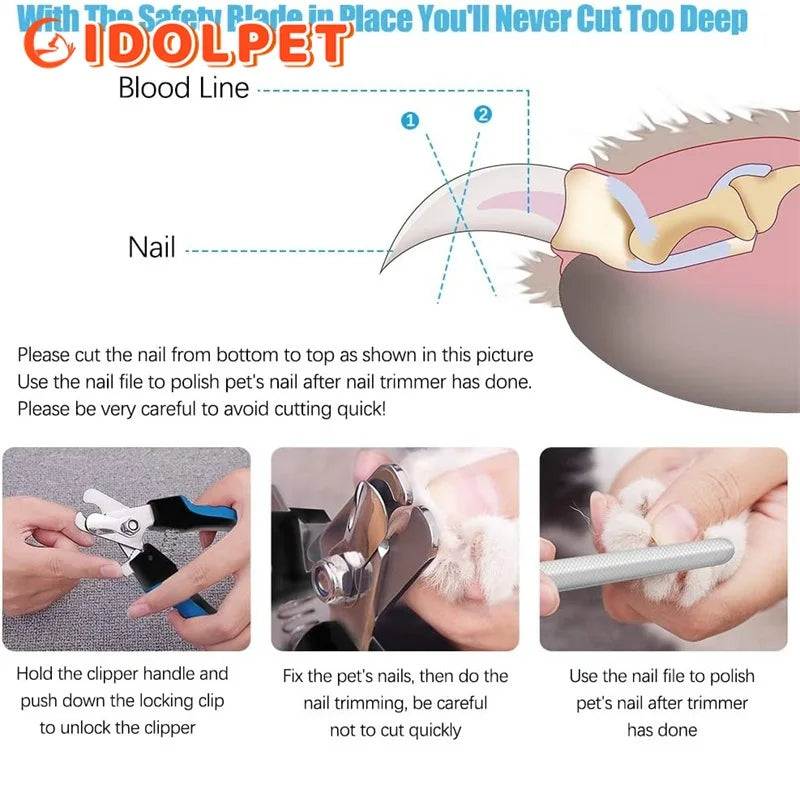 Professional Pet Nail Clipper Safety Guard