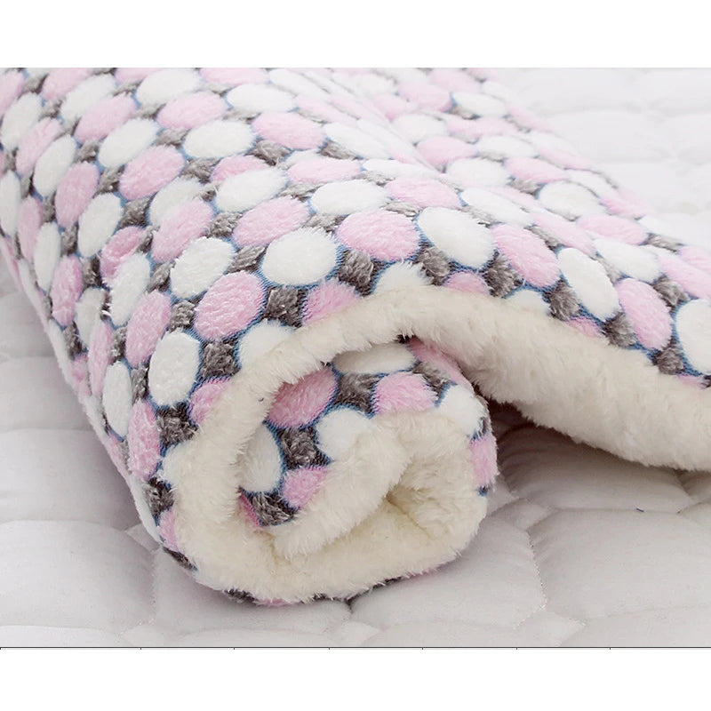 Soft Flannel Pet Mat Blanket