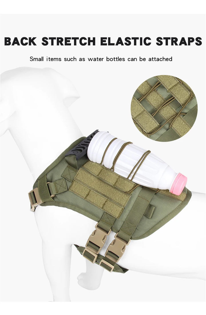 Tactical Dog Harness for Outdoor Training