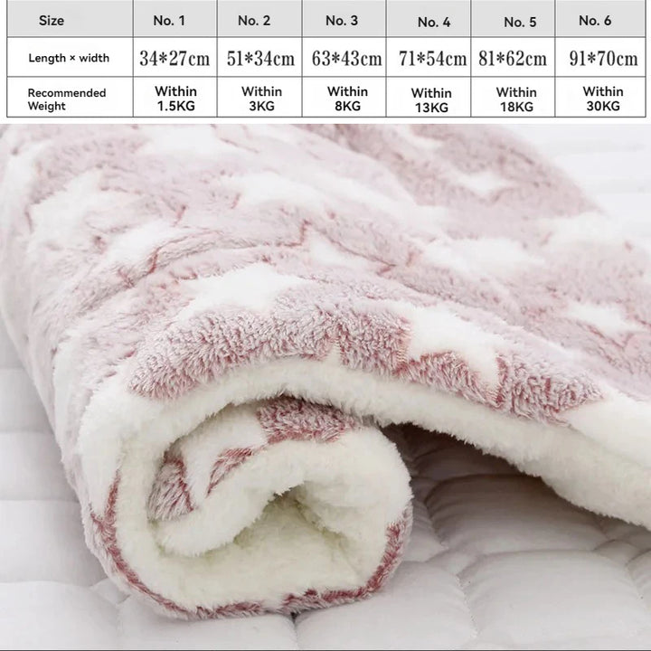 Soft Flannel Pet Mat Blanket