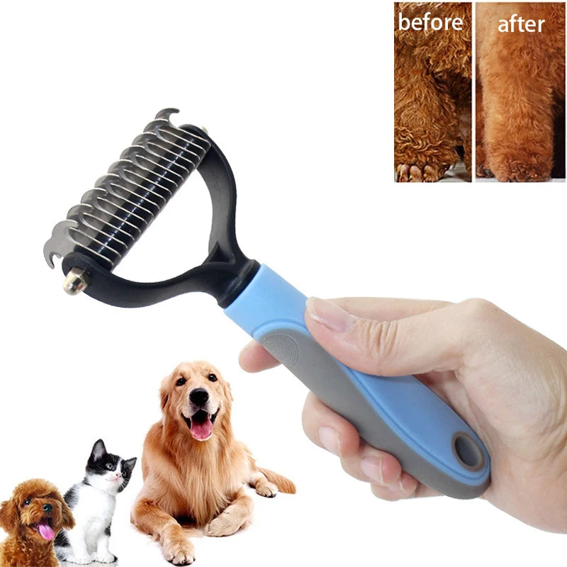 Pet Grooming Shedding Comb for Dogs