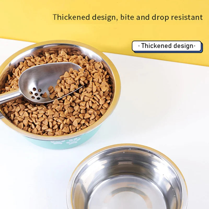 Non-Slip Stainless Steel Dog Bowls