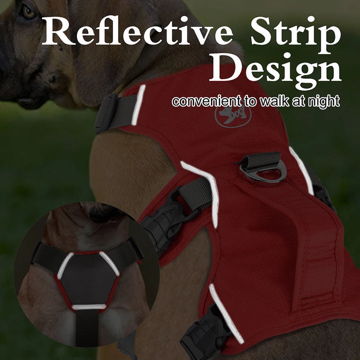 No Pull Adjustable Dog Harness with Handle