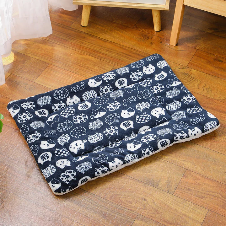 Flannel Pet Sleeping Mat Cushion