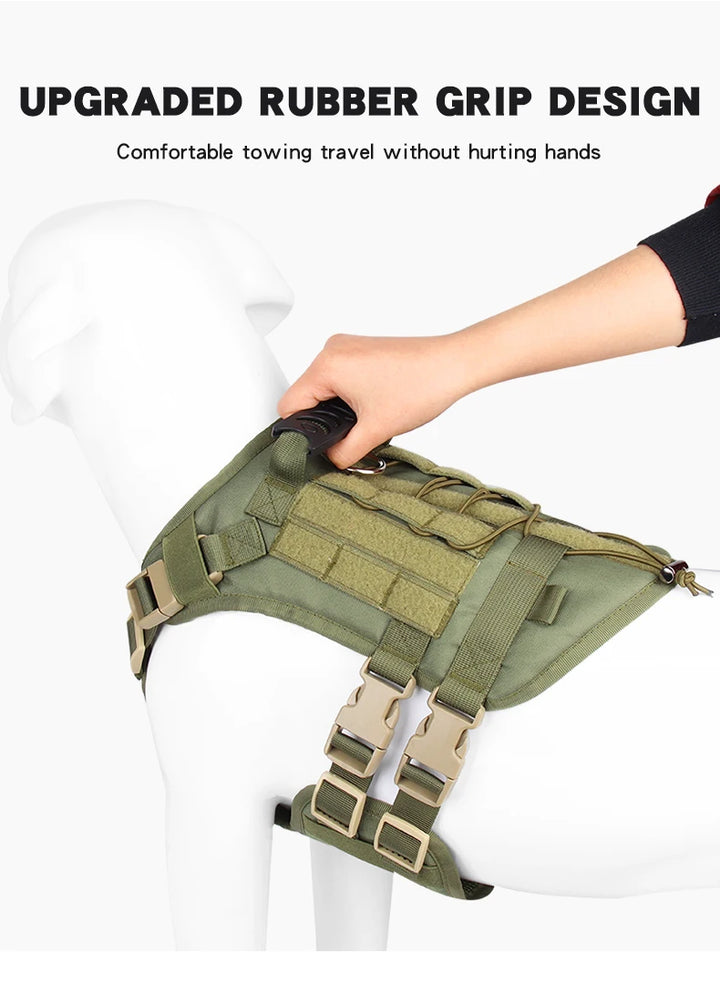 Tactical Dog Harness for Outdoor Training