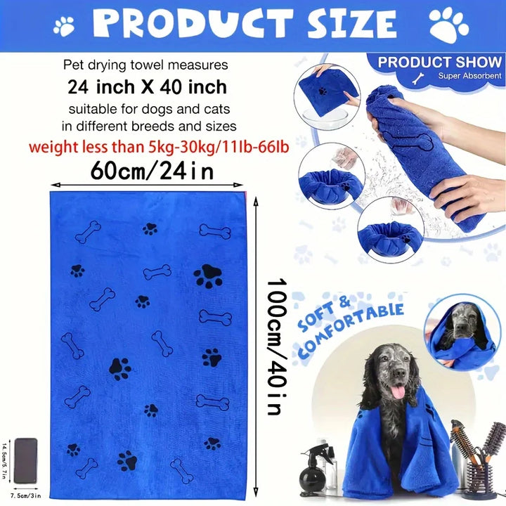 Microfiber Quick-Drying Dog Towel