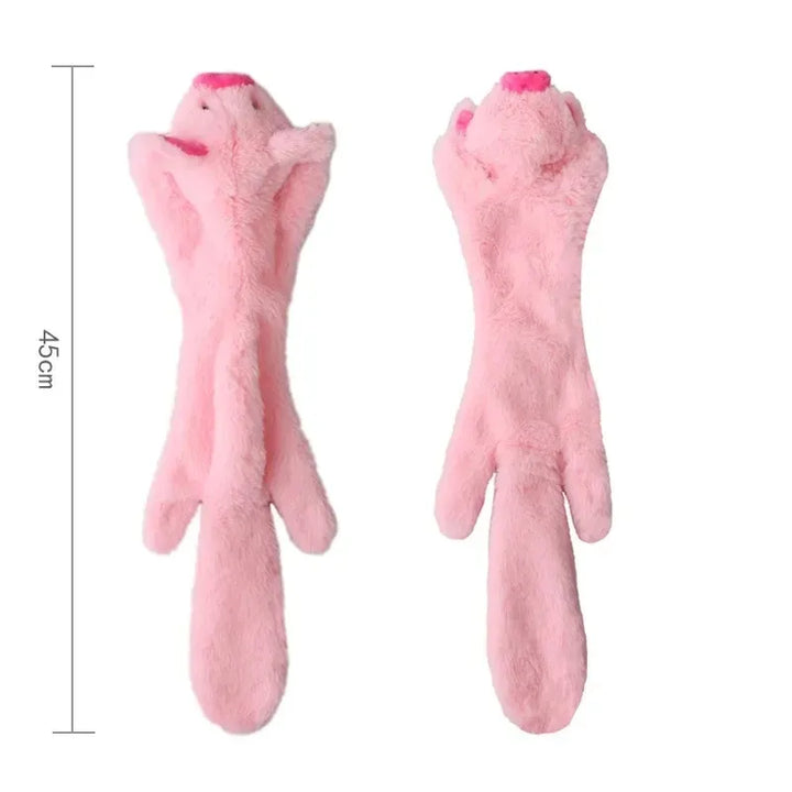 Stuffing-Free Plush Squeaky Dog Toy