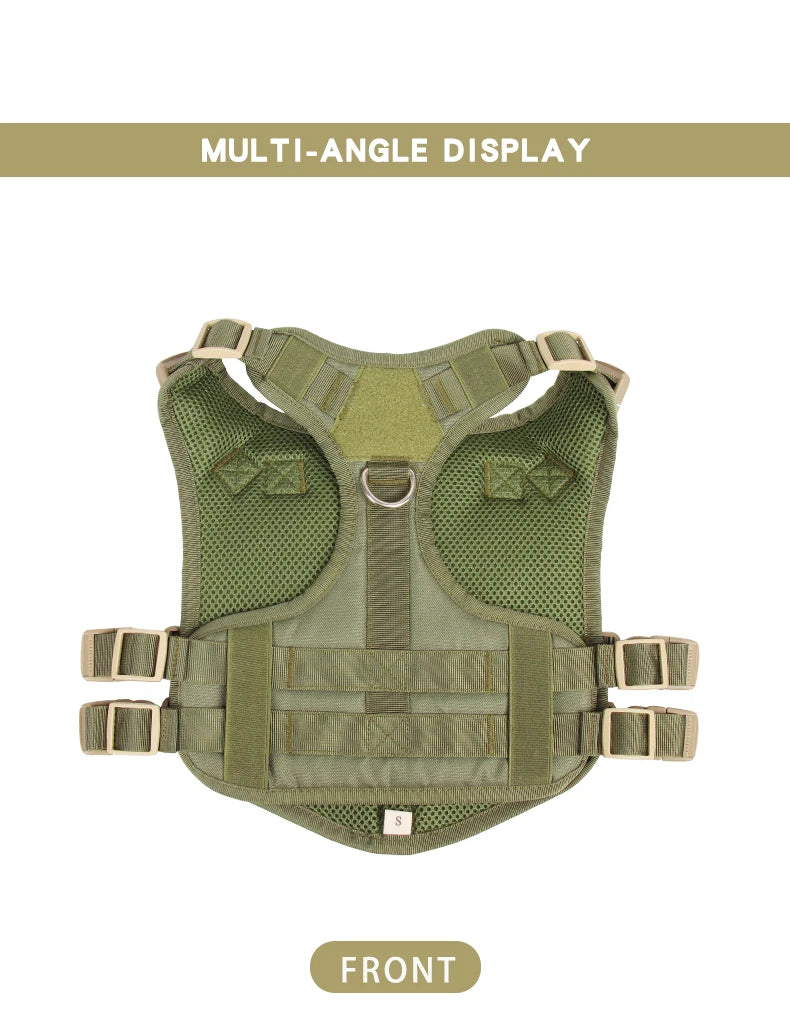 Tactical Dog Harness for Outdoor Training