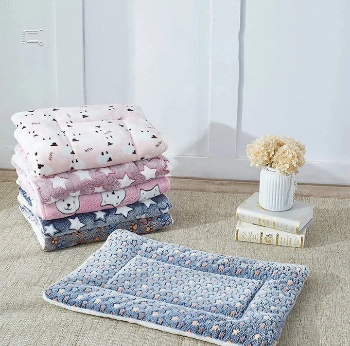 Flannel Pet Sleeping Mat Cushion