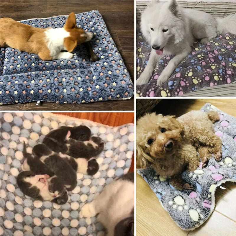 Flannel Pet Sleeping Mat Cushion