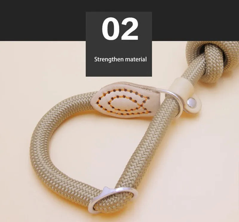 Heavy Duty Braided Dog Leash Rope