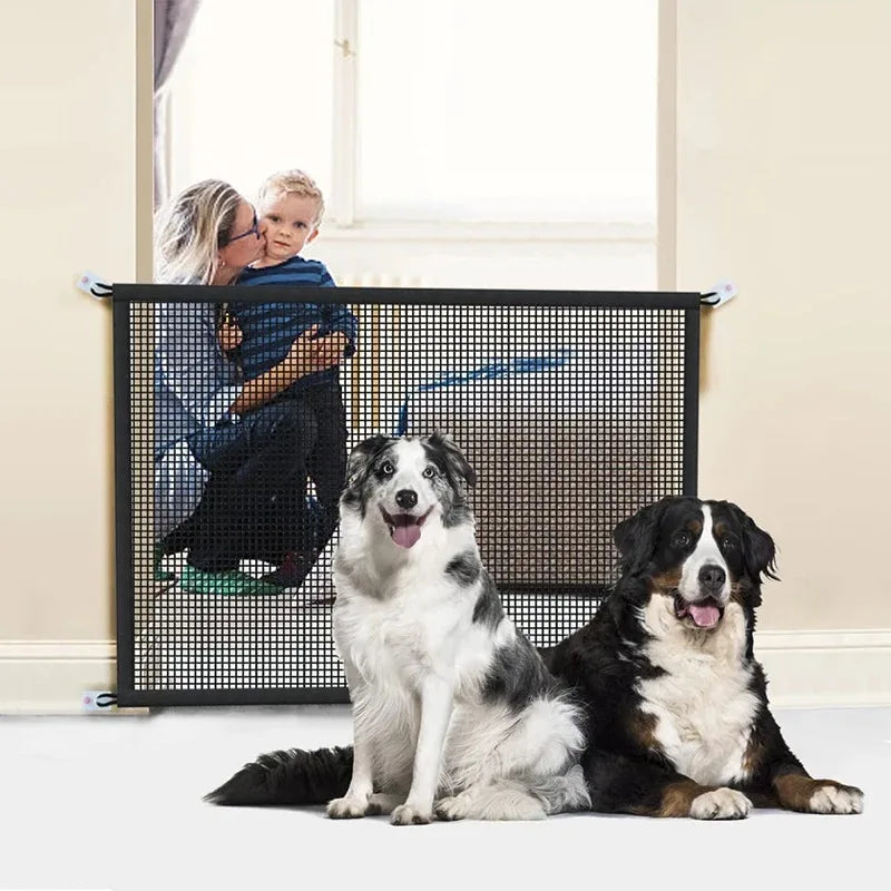 Pet Dog Barrier Fence with Hooks