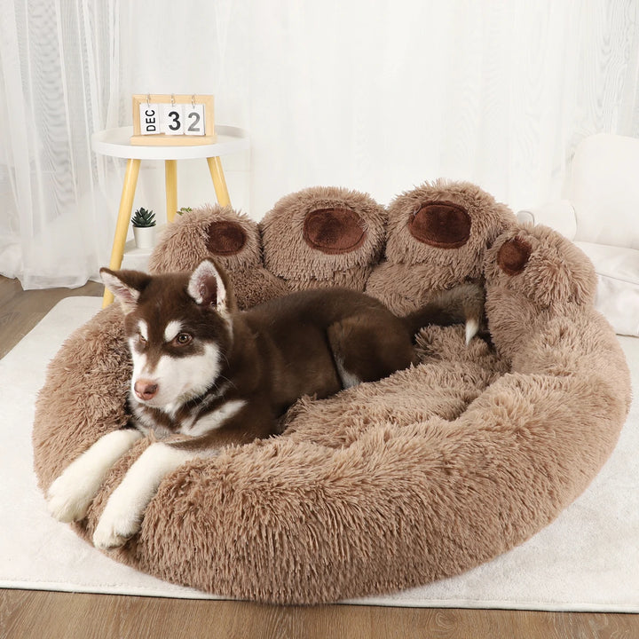 Fluffy Dog Bed Sofa for Pets