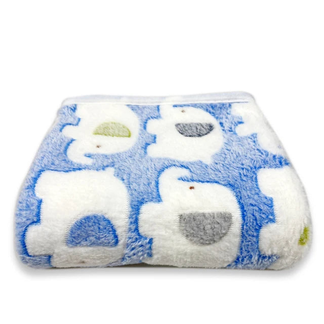 Soft Fluffy Pet Blanket Winter Warm Dog Blanket Cute Pet Bed Sheet Warm and Comfortable Cat and Dog Cushion Blanket Pet Supplies