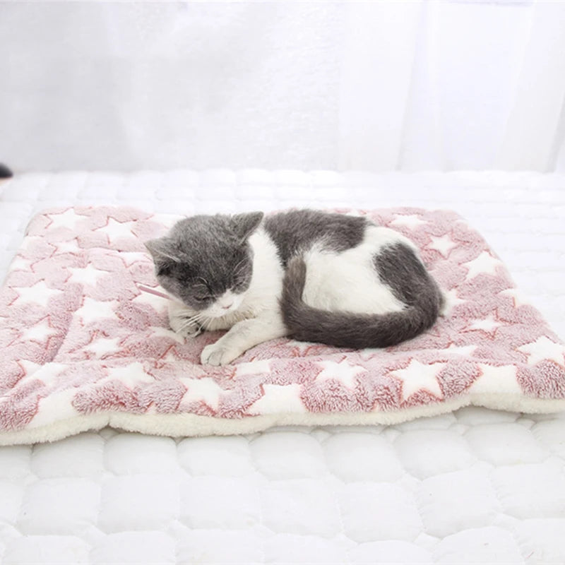 Soft Flannel Pet Mat Blanket