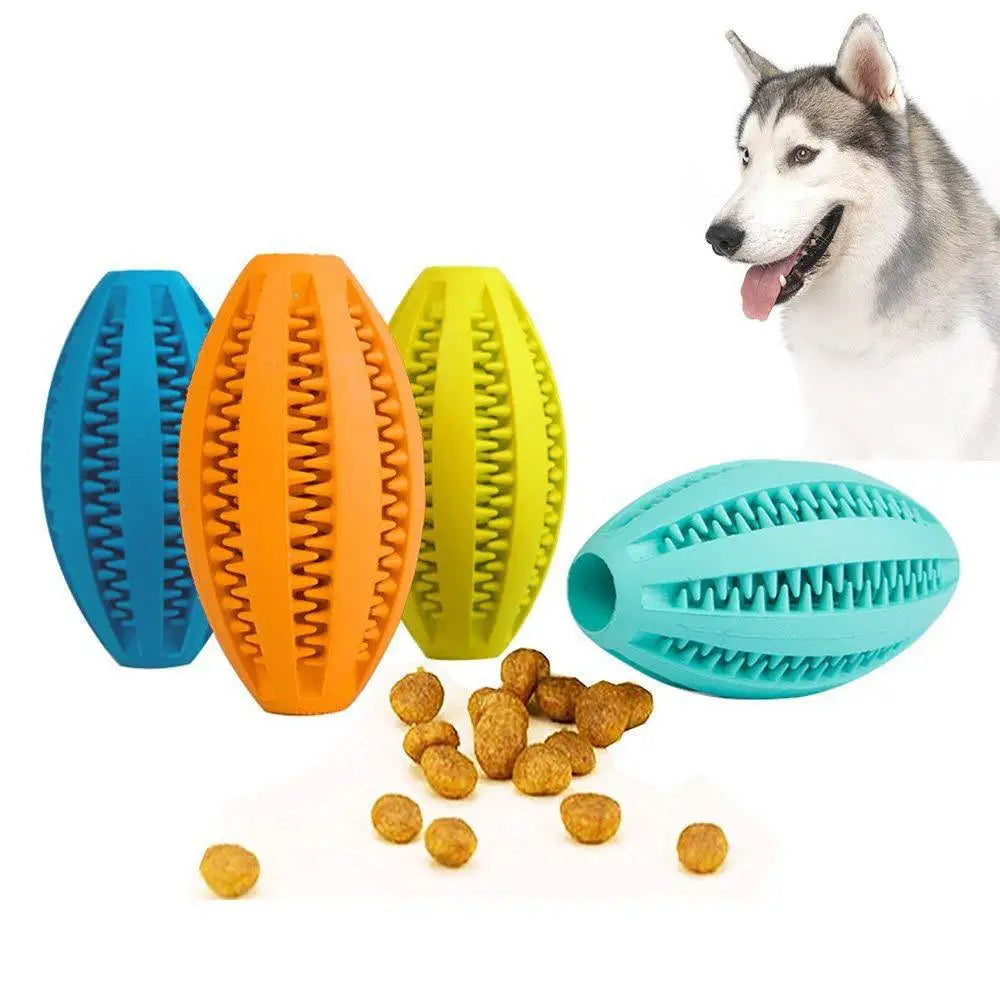 Durable Rubber Dog Chew Snack Ball