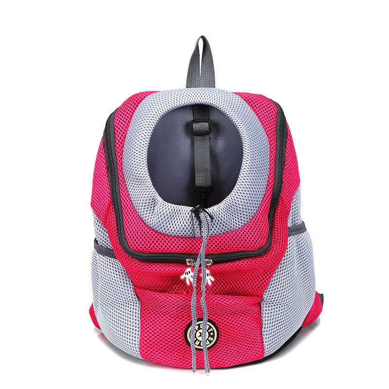 Double Shoulder Pet Travel Carrier Backpack