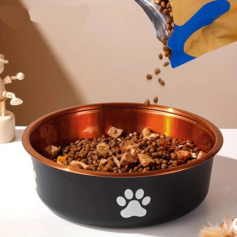 Anti-Slip Stainless Steel Dog Bowls